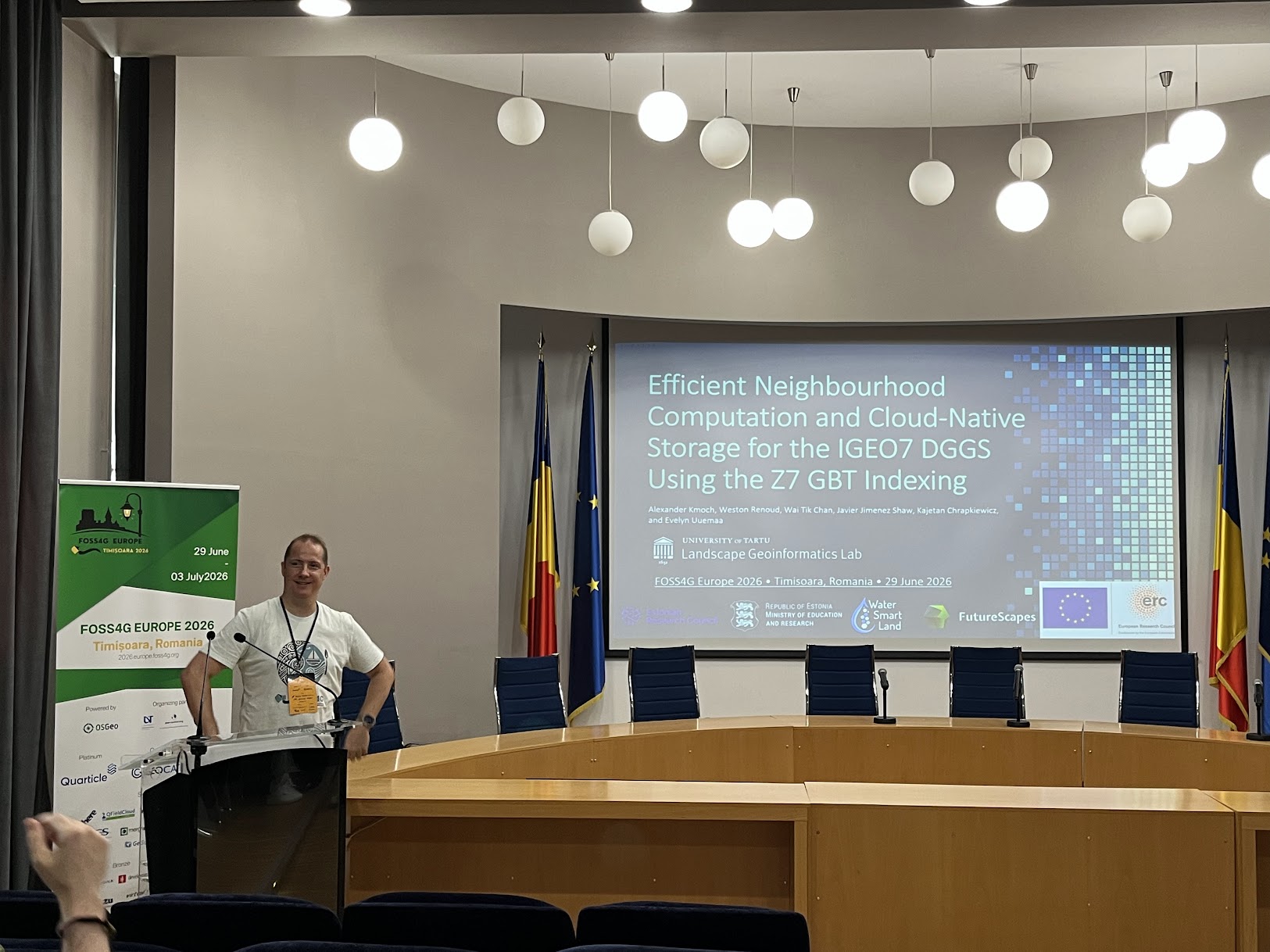Presenting our new neighbourhood computation method at FOSS4G Europe 2026