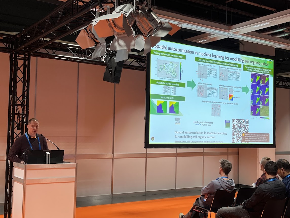 Presenting research results at EGU2025