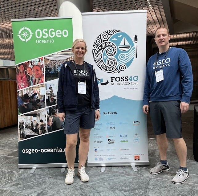 Attending FOSS4G and New Zealand Hydrological Society Annual conference