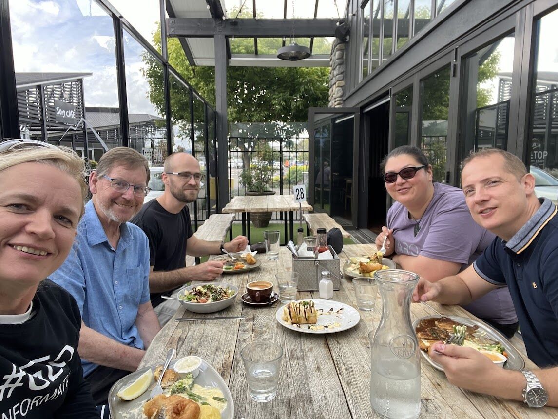 Visiting New Zealand Bioeconomy Institute and Earth Sciences New Zealand to discuss our work on DGGS and water quality modelling